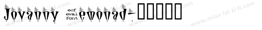 Jovanny Lemonad字体转换